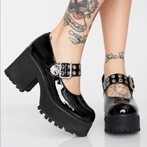 Swing Riot platform mary janes